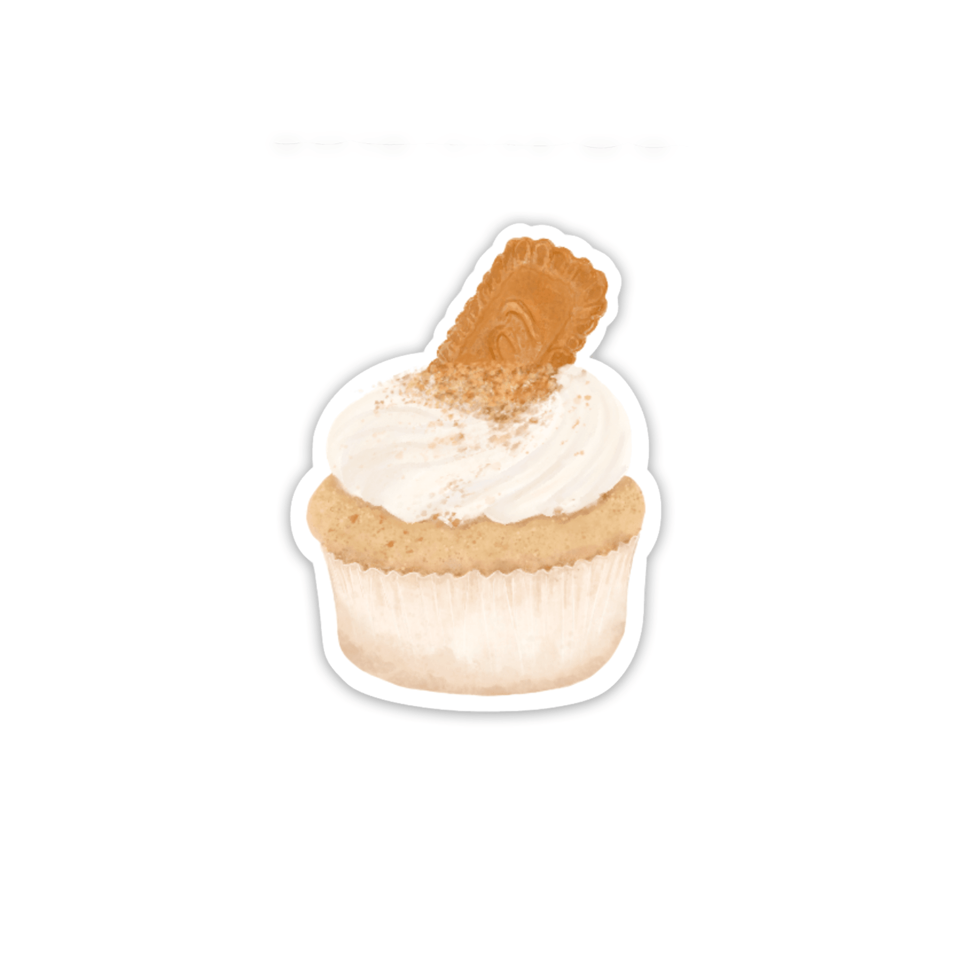 Caramel Cookie Muffin / Cupcake - My dearest Stickers Shop