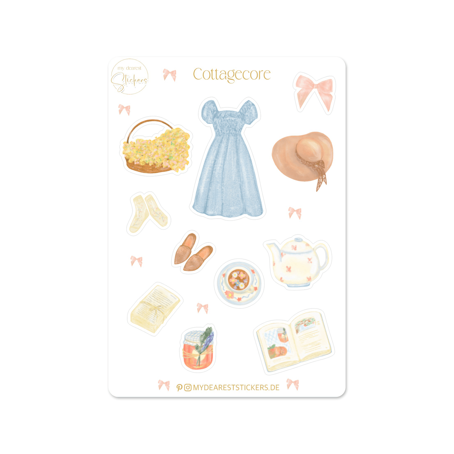 Cottagecore - My dearest Stickers Shop