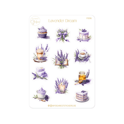 Lavender - My dearest Stickers Shop