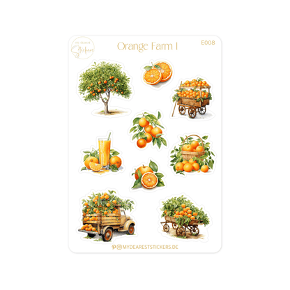 Orange Farm - My dearest Stickers Shop