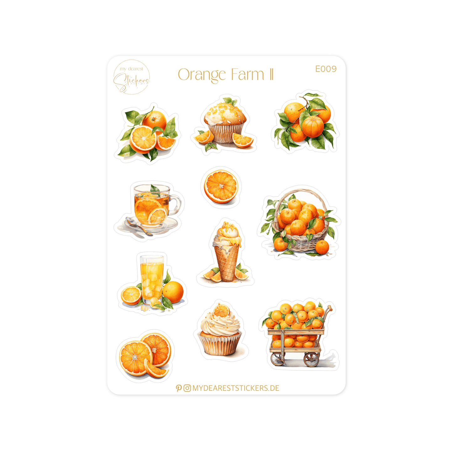 Orange Farm - My dearest Stickers Shop