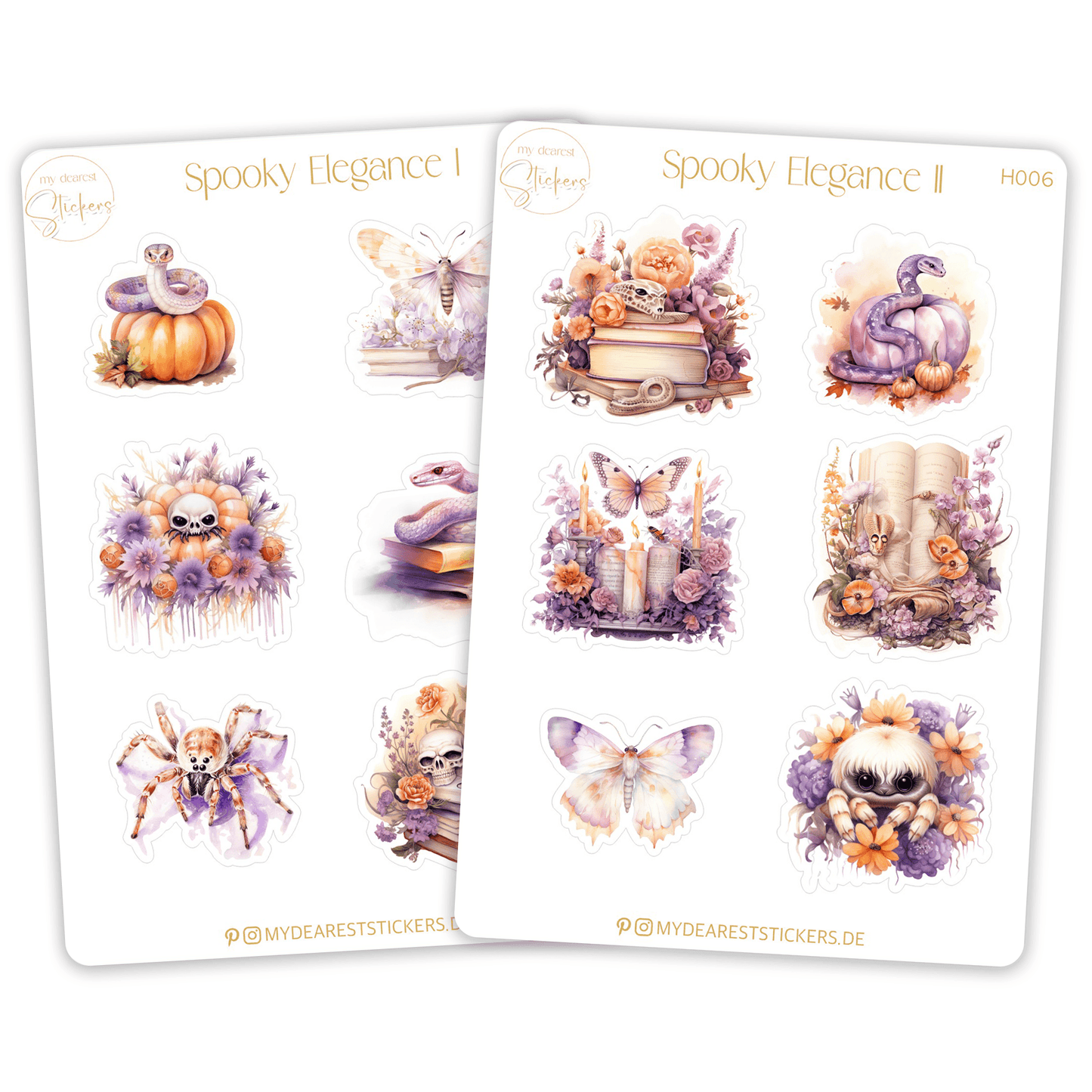 Spooky Elegance - My dearest Stickers Shop